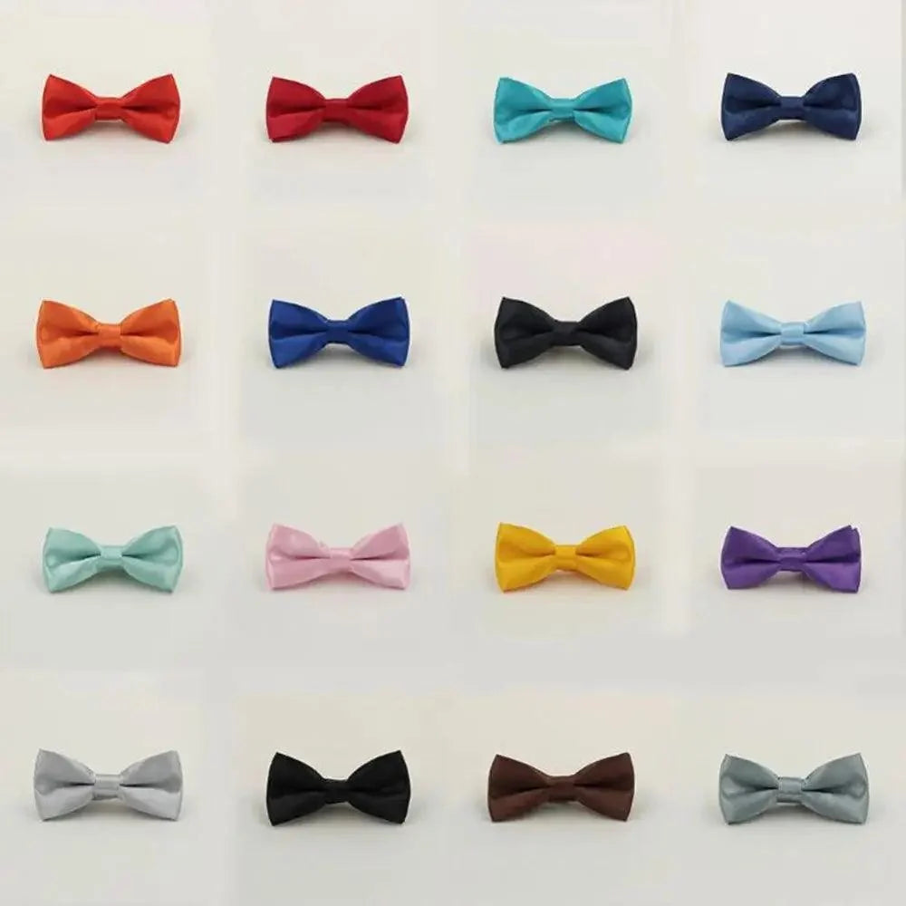 Colorful Children Bowtie Baby Boys Toddler Fashion Bow Tie Elegant Butterfly Party Adjustable Cute Beautiful Bowtie For Birthdays