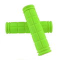 Colorful Cycling Handlebar Cover Bicycle Scooter Handle Bar Rubber Soft Durable Non-Slip End Grip Mountain Road Bicycle Handlebar Grips Specialized Replacement Bike Grips For Beach Scooter Mountain Bicycle