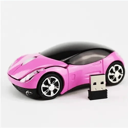 Cool Sport Car Wireless Mouse 3D  Shape Ergonomic Optical Mice Stylish USB Receiver Mouse For Laptop And Computer