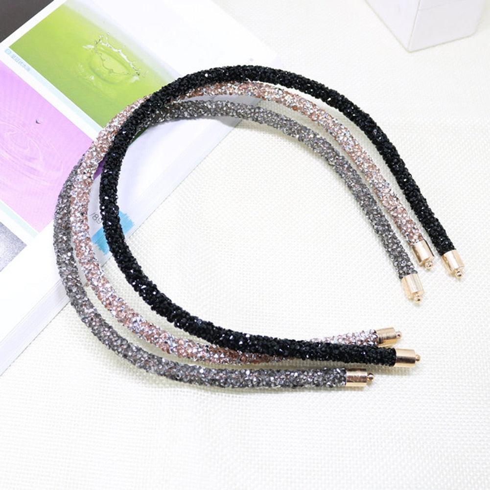 Crystal Beaded Hair Band 2020 Fashion Headwear Girl Women Handmade Hair Accessories Headwear Pearl Flower Headband Gorgeous Hair Accessories For Women