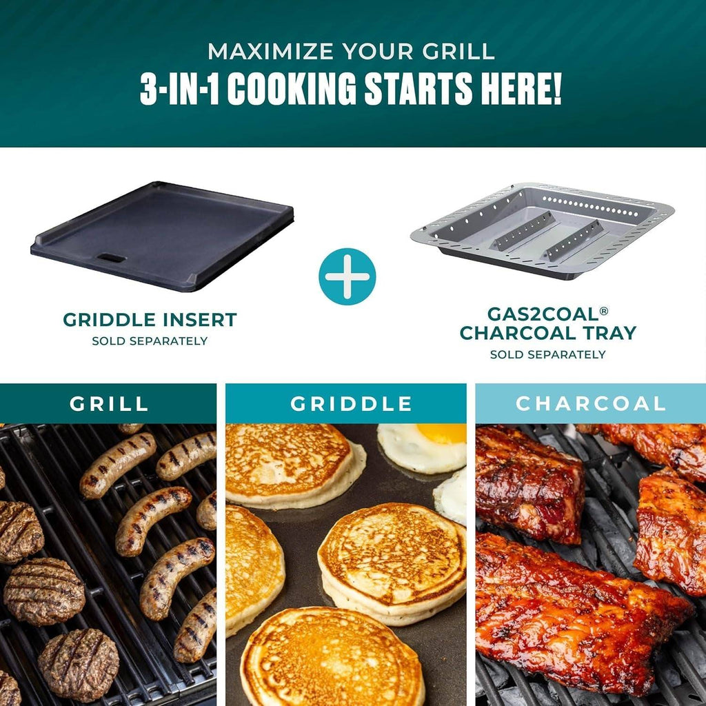 4 Burner Gas Grill Cabinet with Ample Storage Space
