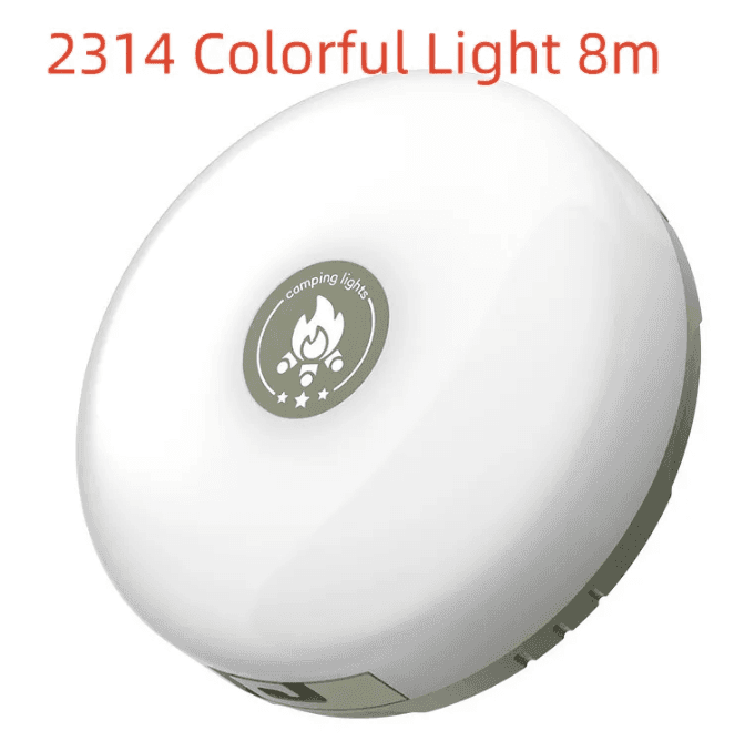 7-Color Rechargeable Camping Lantern - Lifestyle Haven