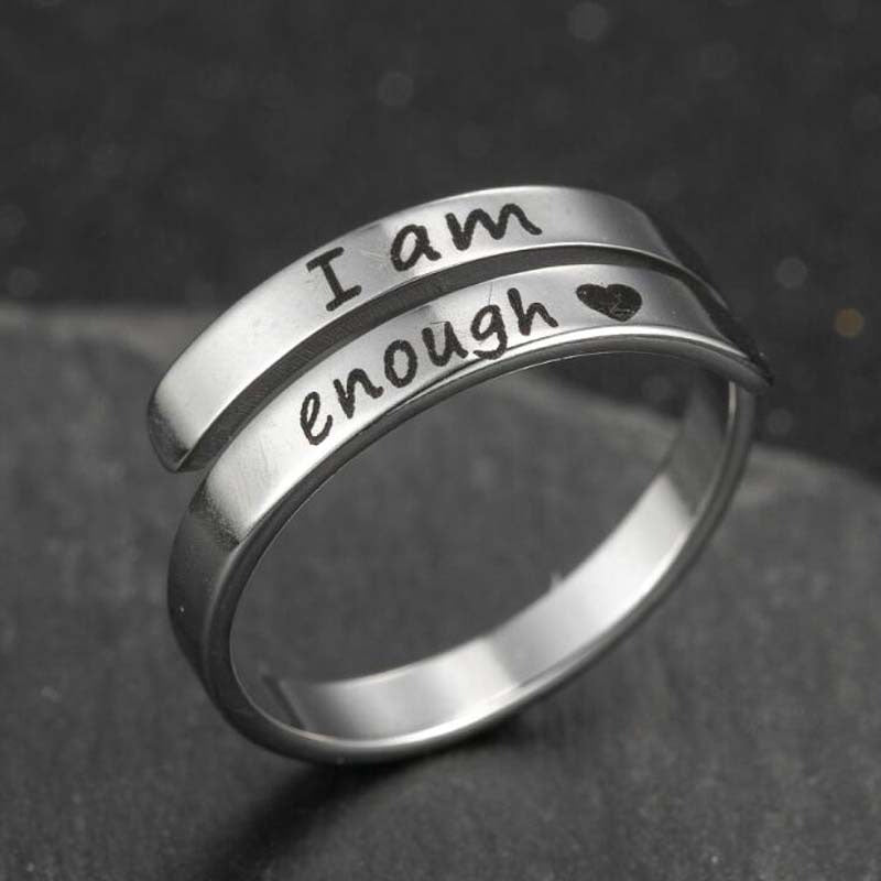 Retro Stainless Steel English Double Ring - Lifestyle Haven
