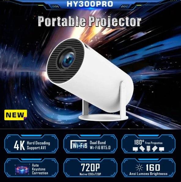HY300 Pro Projector Home Theater - Lifestyle Haven