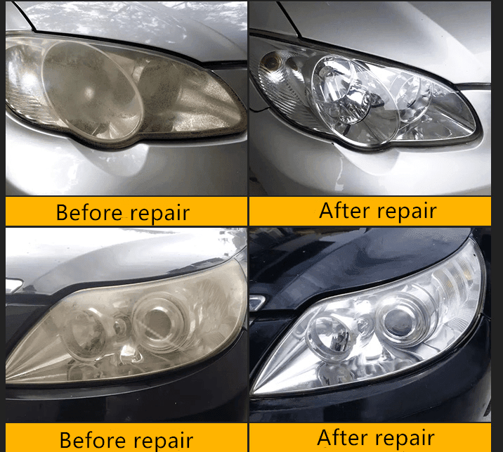 Headlight Restoration Kit - Repair Fluid and Tools - Lifestyle Haven