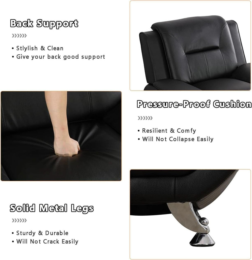 Leather Couches for Living Room Sofa and Loveseat Set