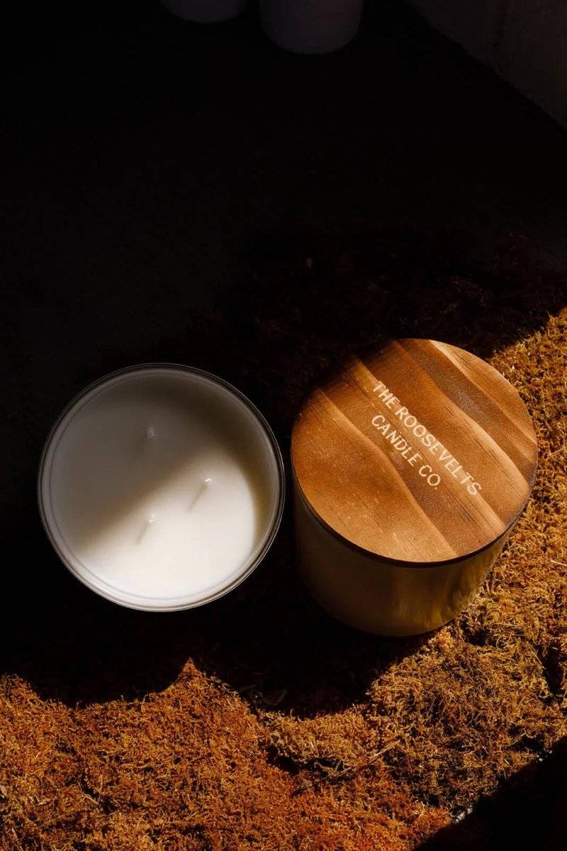 Denali 3 Wick Candle with strong scent notes