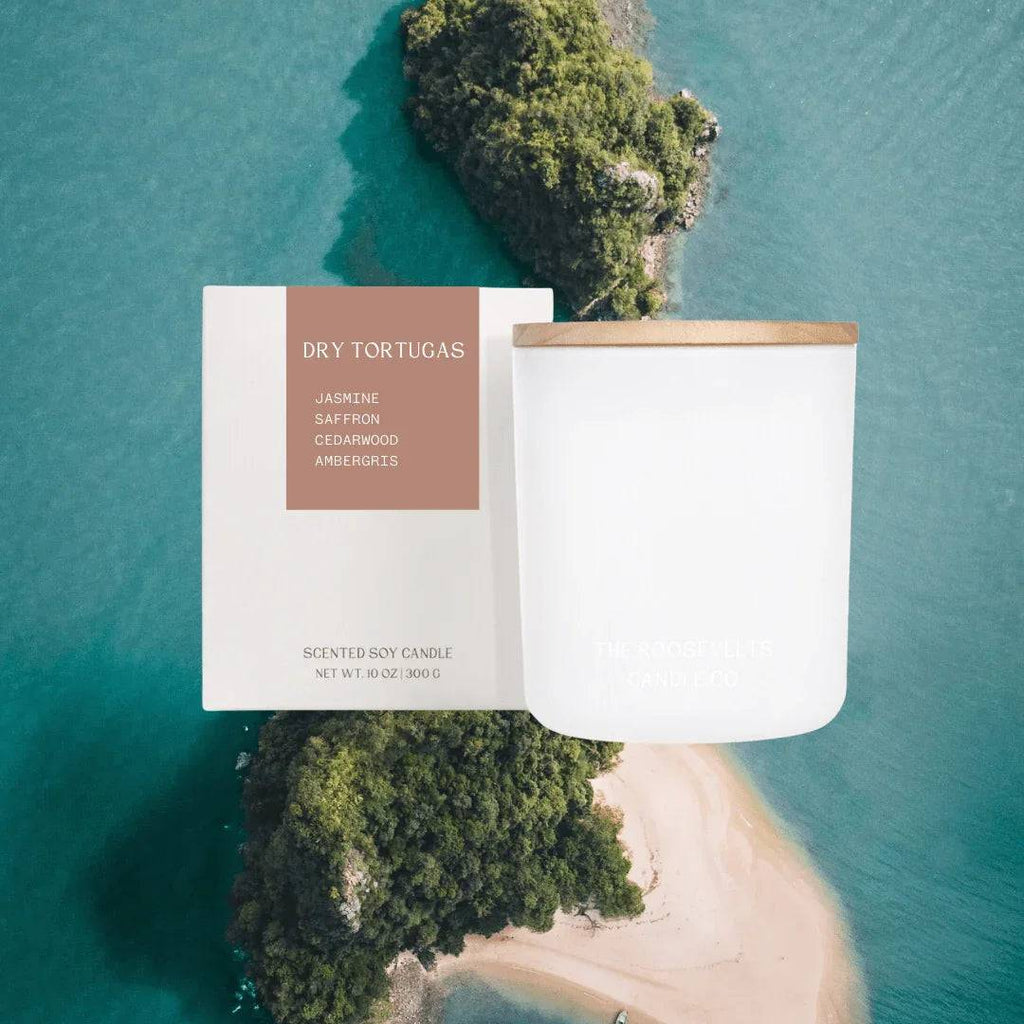 Dry Tortugas Scented Candle with Unique Fragrance