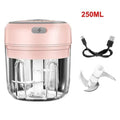 Durable Electric Food Crusher Mini Garlic Press Garlic Crusher Vegetable Chopper For Kitchen Crushed Garlic Crushed Ginger Crushed Chili