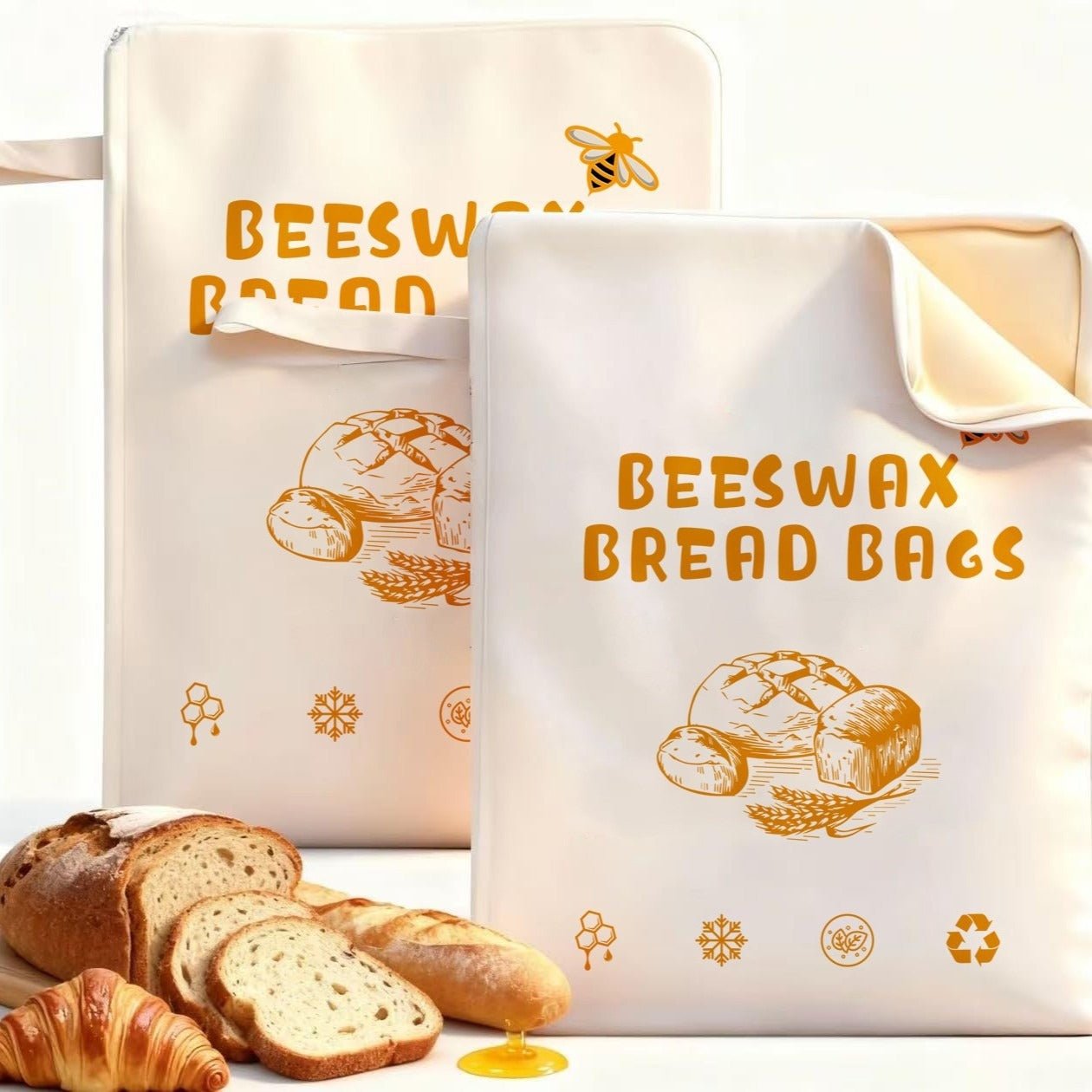 Cotton Linen Bread Bag - Lifestyle Haven