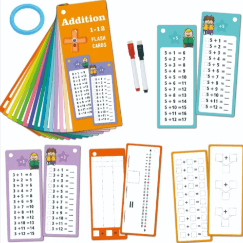 Reusable Math Learning Cards – 15-Piece Set - Lifestyle Haven