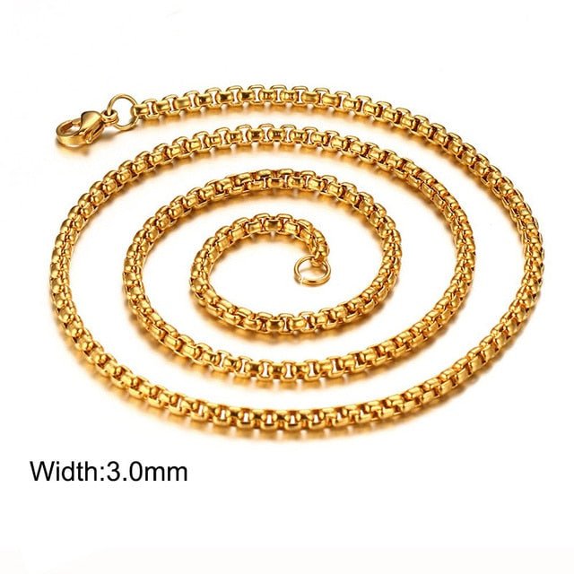 Twisted Rope Figaro Necklaces - Lifestyle Haven