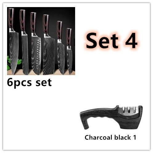 Carpenter's Special Set 6-piece Set 8-piece Set Knife Chef Knife Kitchen Knife Cooking - Lifestyle Haven