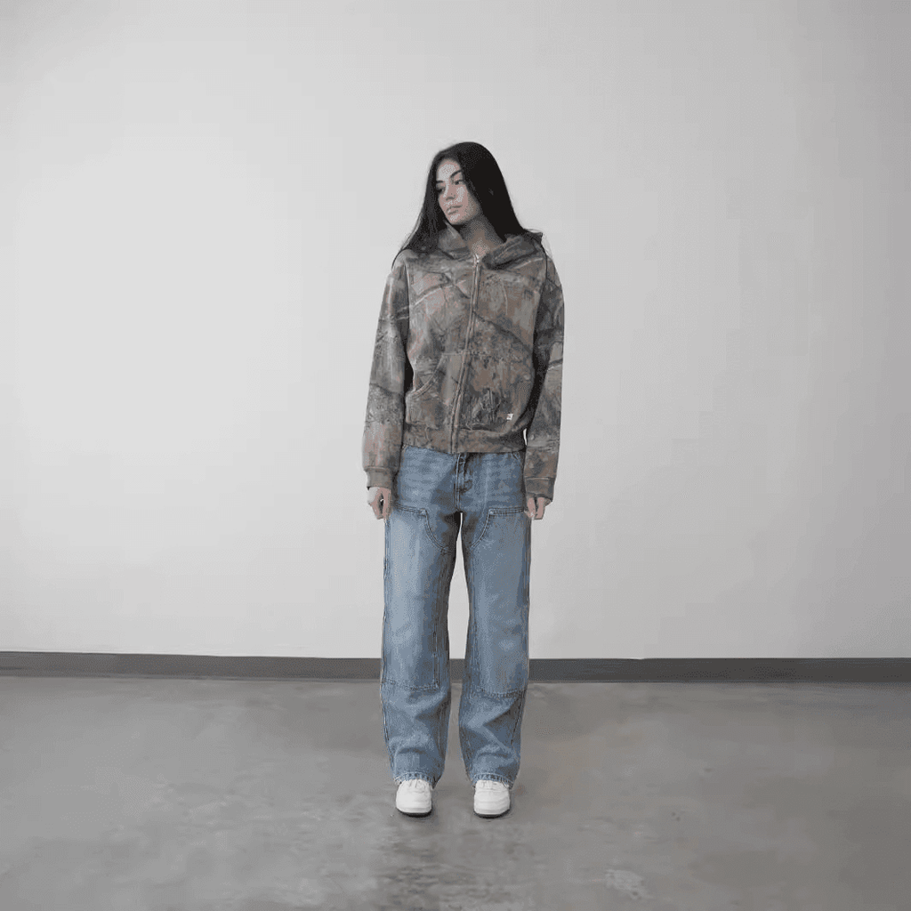 Urban Camo Retro Hoodie - Lifestyle Haven
