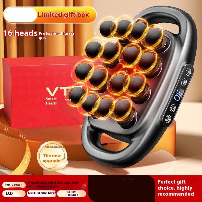 Deep Tissue Muscle Massage Gun, 8/16 Heads - Lifestyle Haven