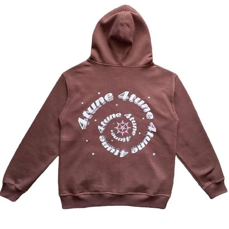 Star Printed Zip Up Hoodies - Lifestyle Haven