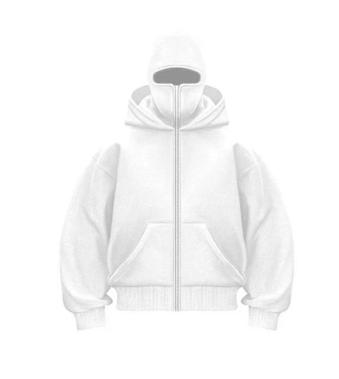 Men's Hooded Zip-Up Baseball Jacket - Lifestyle Haven