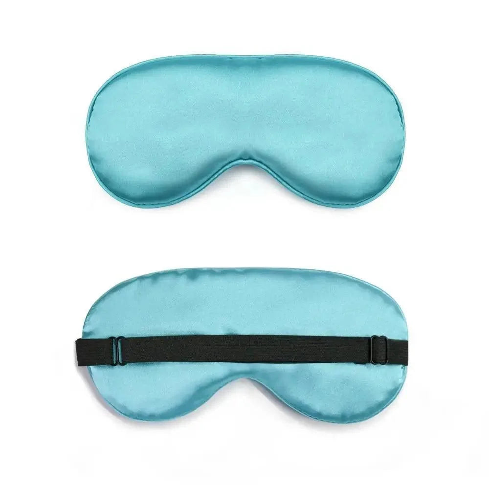 Elegant Soft Silk Eye Cover Sleeping Eye Mask Elastic Women Eye Patch Comfortable Super-Smooth Eye Mask For Sleep