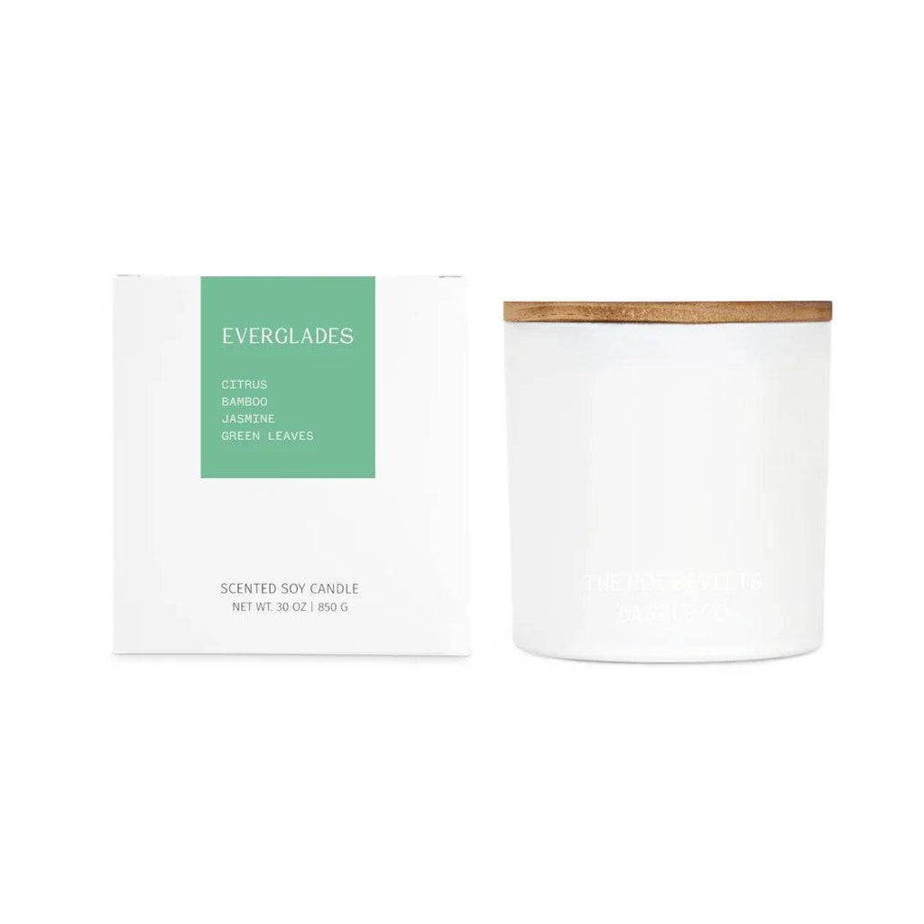 Everglades 3 Wick Candle with Aroma Mix for Freshness