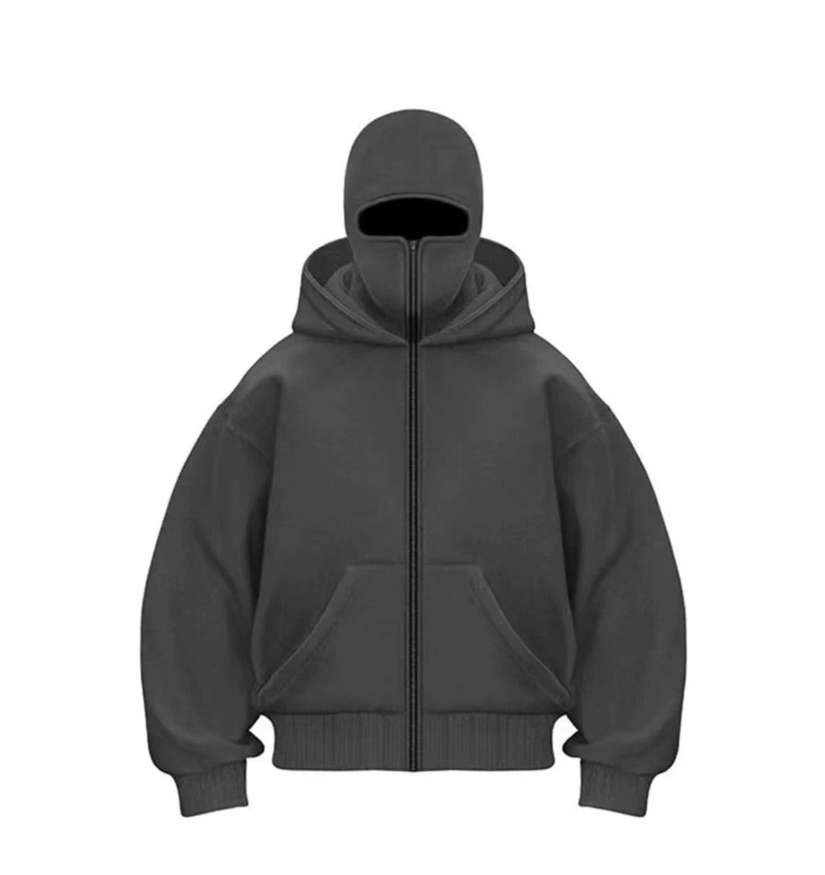 Men's Hooded Zip-Up Baseball Jacket - Lifestyle Haven