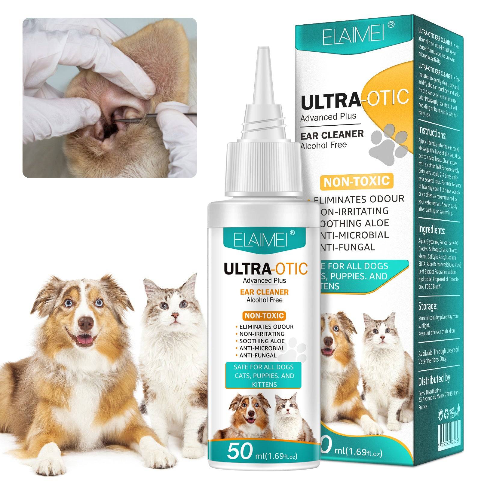 Pet Ear Cleaner 50ml - Lifestyle Haven