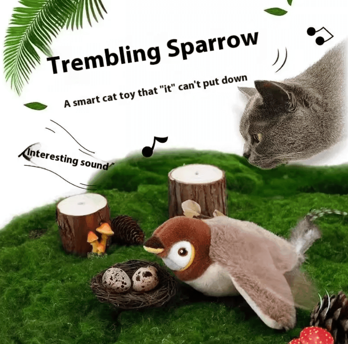 Plush Bird Pet Toy - Lifestyle Haven