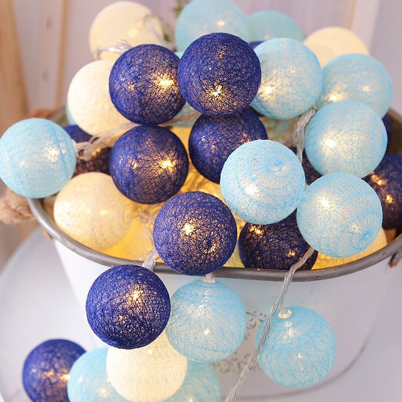 LED Cotton Thread Starry Lanterns - Lifestyle Haven