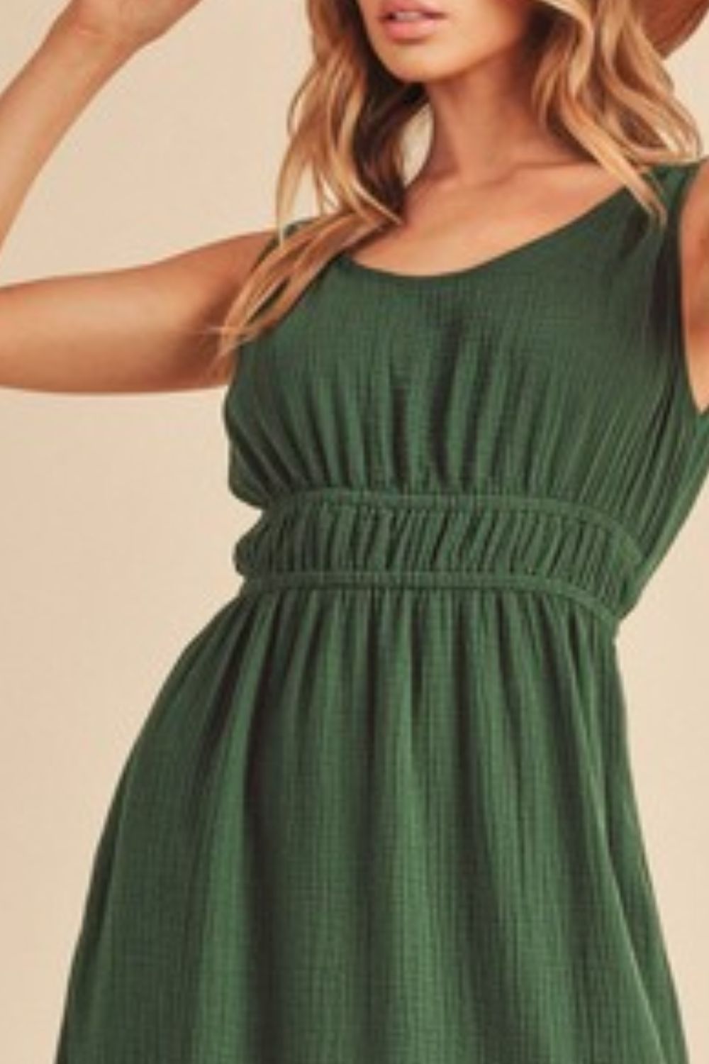 Side Slit Round Neck Sleeveless Midi Dress For Women Versatile, Chic & Comfortable for Any Occasion by Stevvex