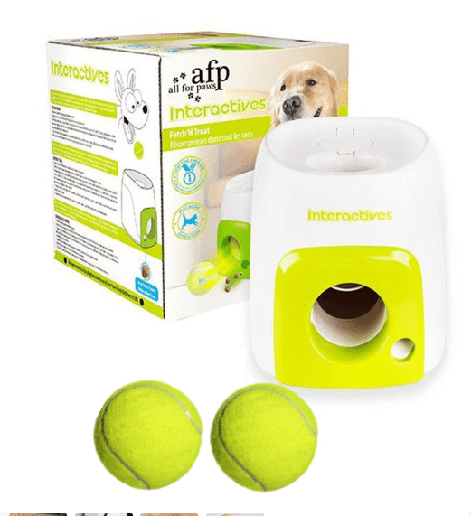Smart Dog Interactive Feeder with Tennis Ball Reward - Lifestyle Haven