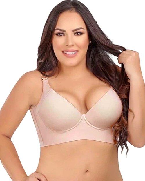 🎉Fashion Deep Cup Bra 🔥 Bra with shapewear incorporated