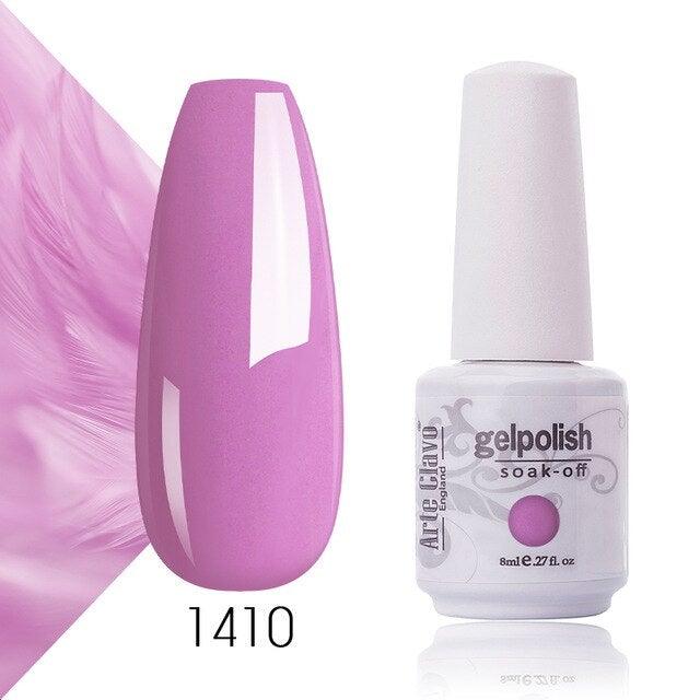Fashion Womens Gel Nail Polish Multi Colors New UV LED Glossy Matte Luxury Design For Women