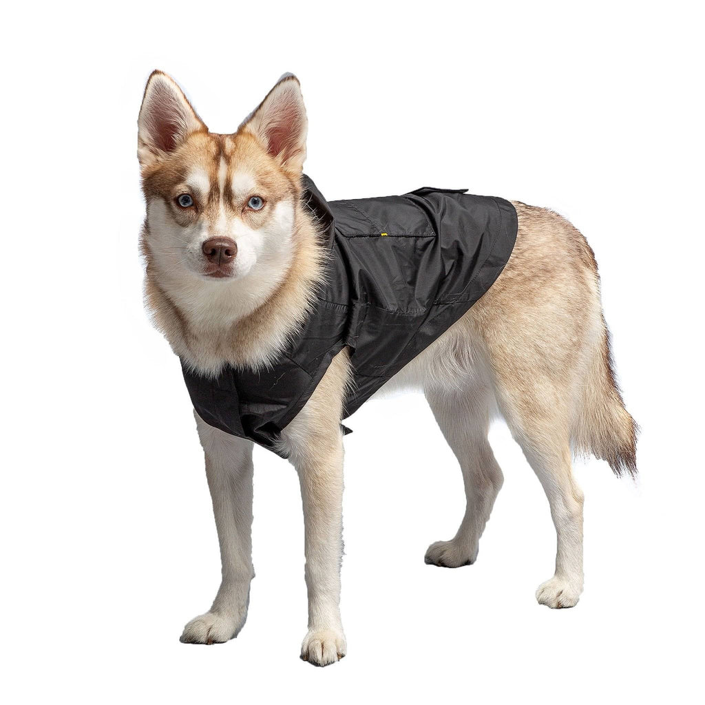 Black Packable Dog Raincoat - Lifestyle Haven