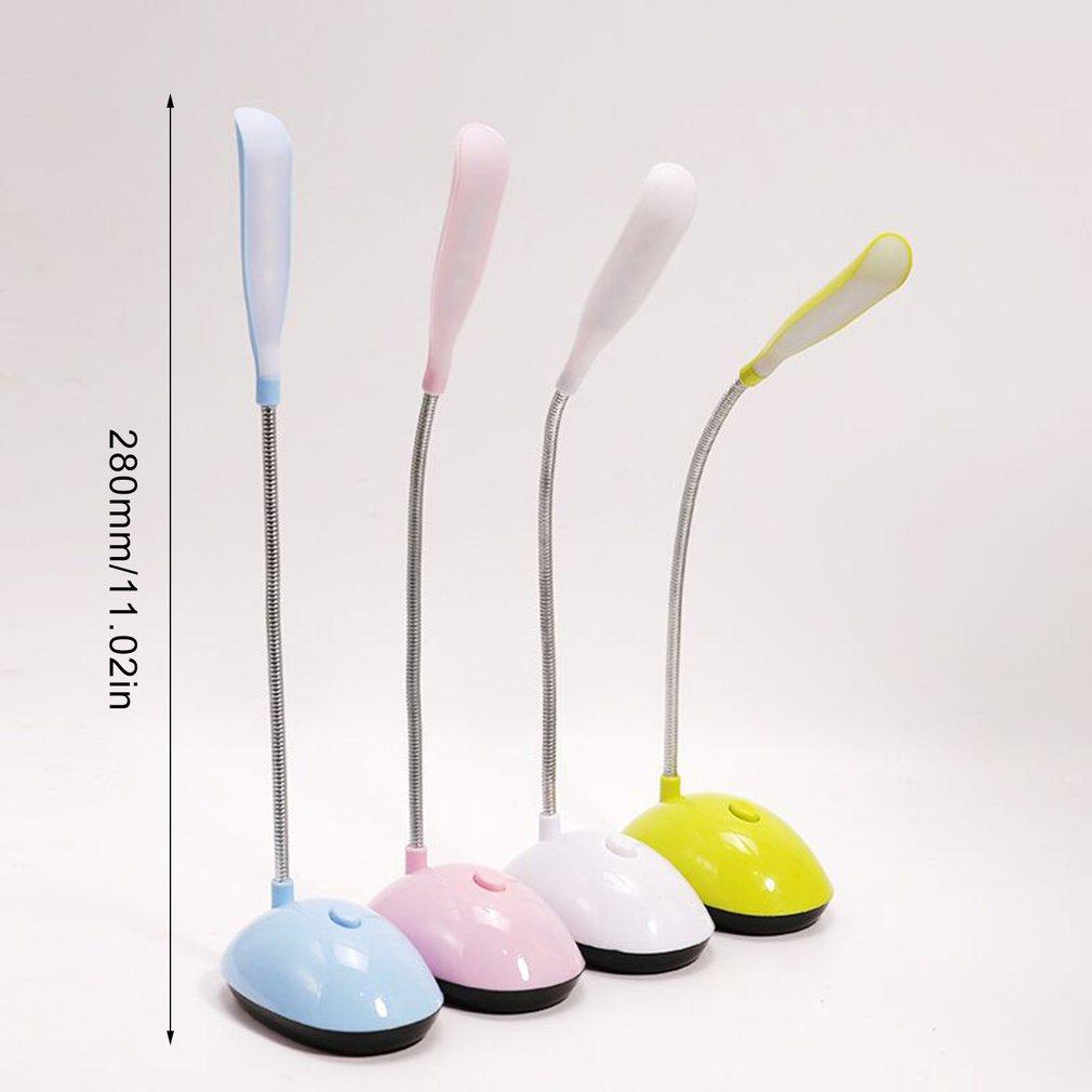 Foldable LED Desk Lamp Dimmable Touch Table Lamp 4.5V AAA Battery Children Student Study Reading Eye Protection Portable Lamp Decorative Table Lamp Cute Study Lamps for Bedroom Décor