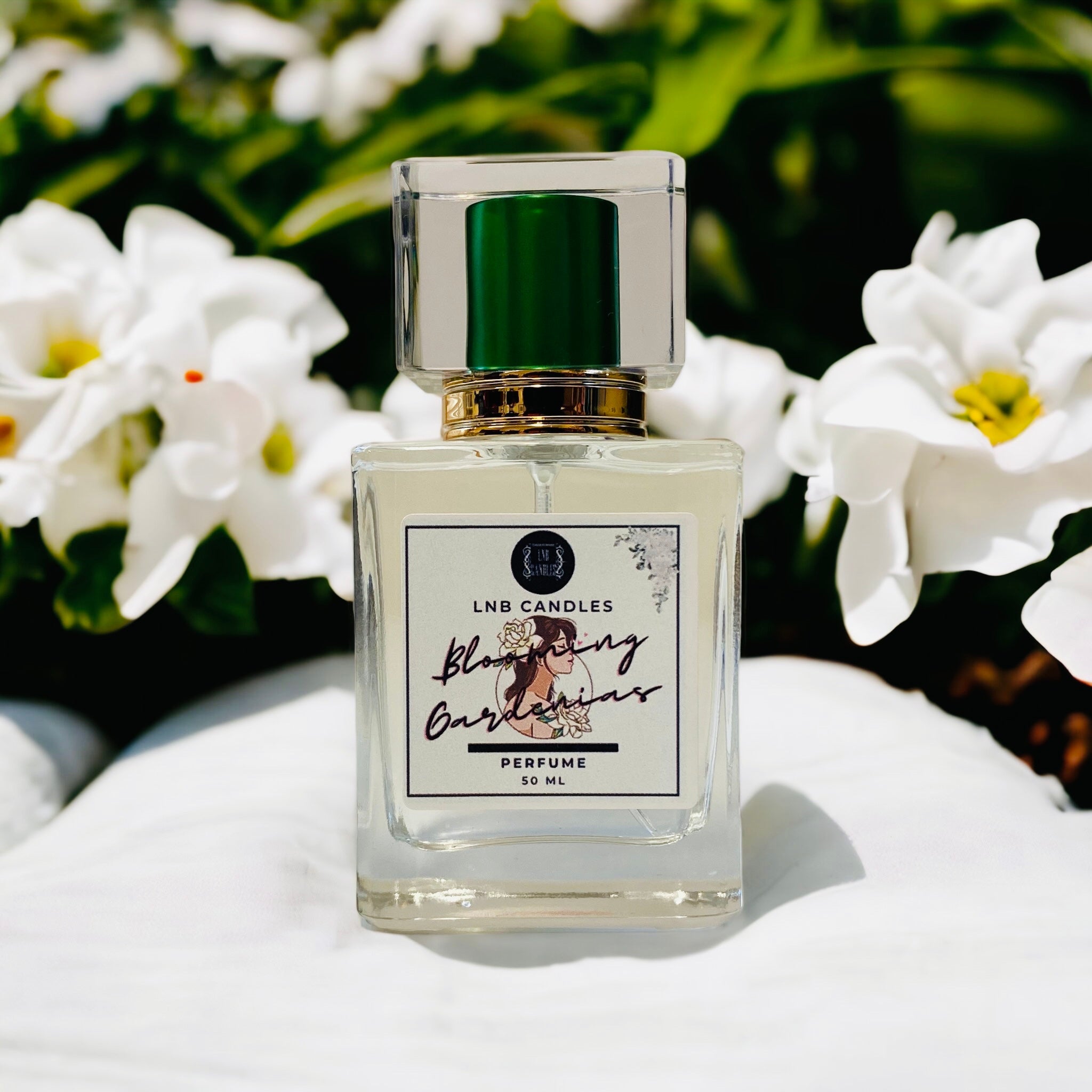 Gardenia Scent Perfume in Elegant Bottle