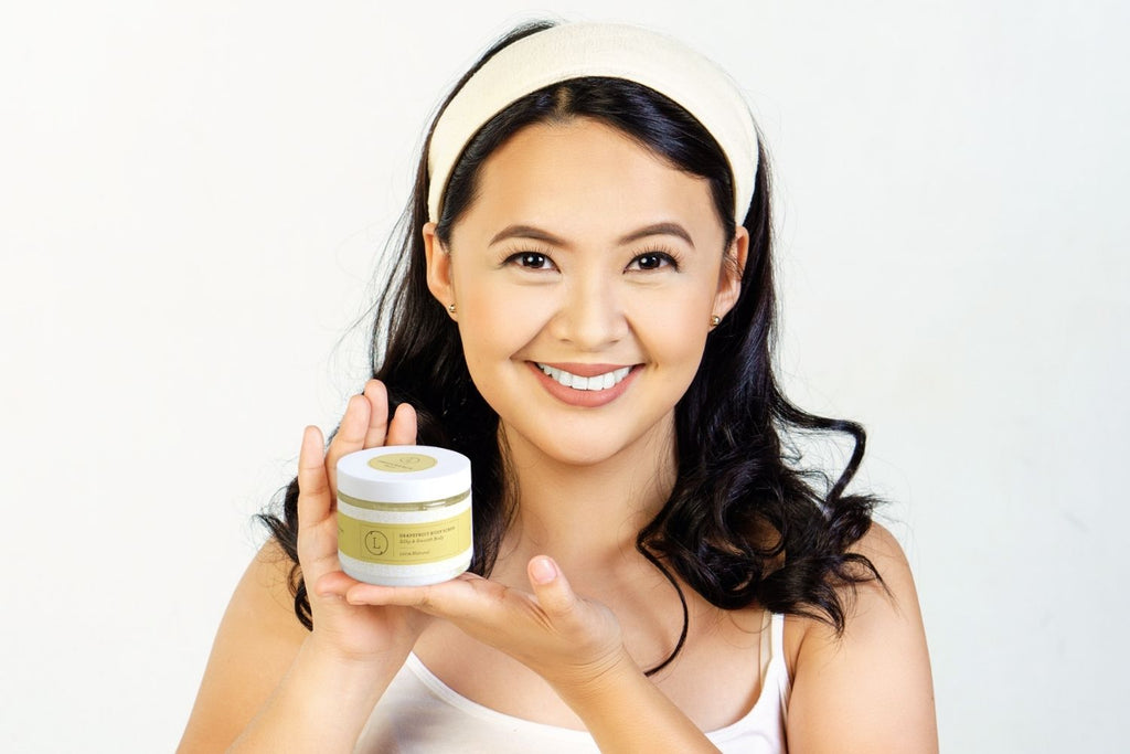 Grapefruit Body Salt Scrub - Moisturizing and fresh-1