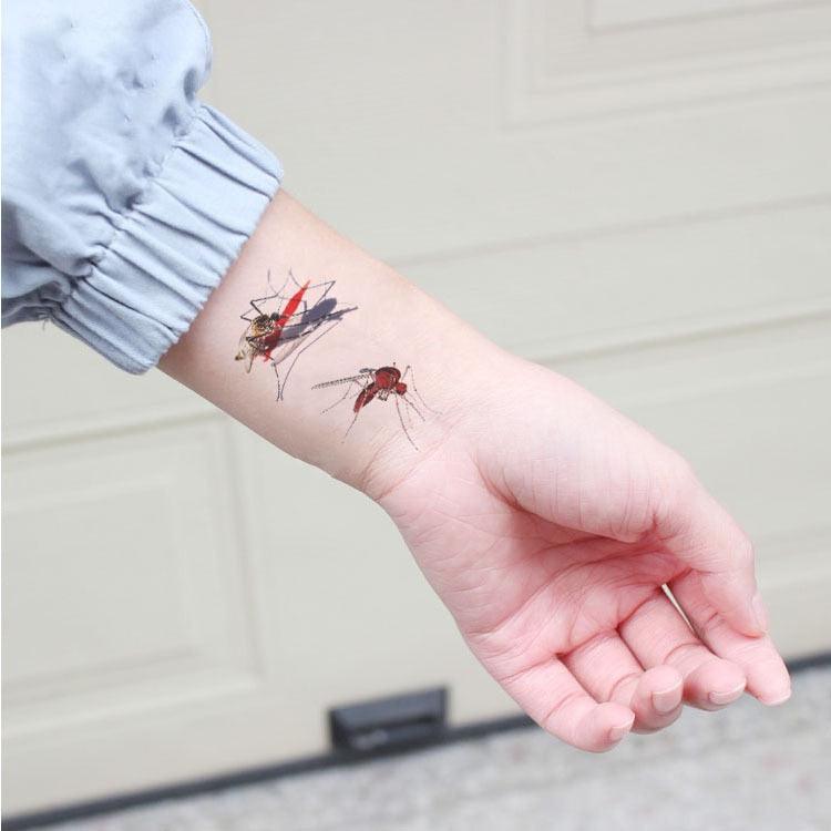 Luxury Men Women 3D Tattoo Waterproof Spider Sticker Realistic Design For Party Halloween