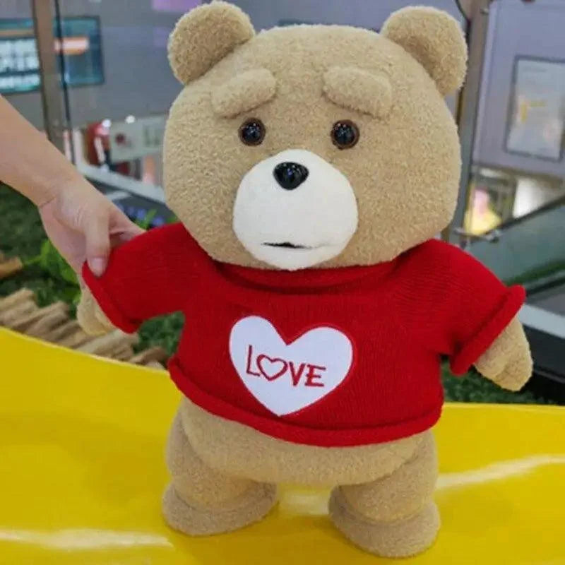 Luxury Modern Super Cute 8 styles Movie Teddy Bear Plush Toys Ted In Apron Soft Stuffed Animals Plush 45cm A birthday present for a good friend