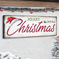 Vintage Merry Christmas Sign IV