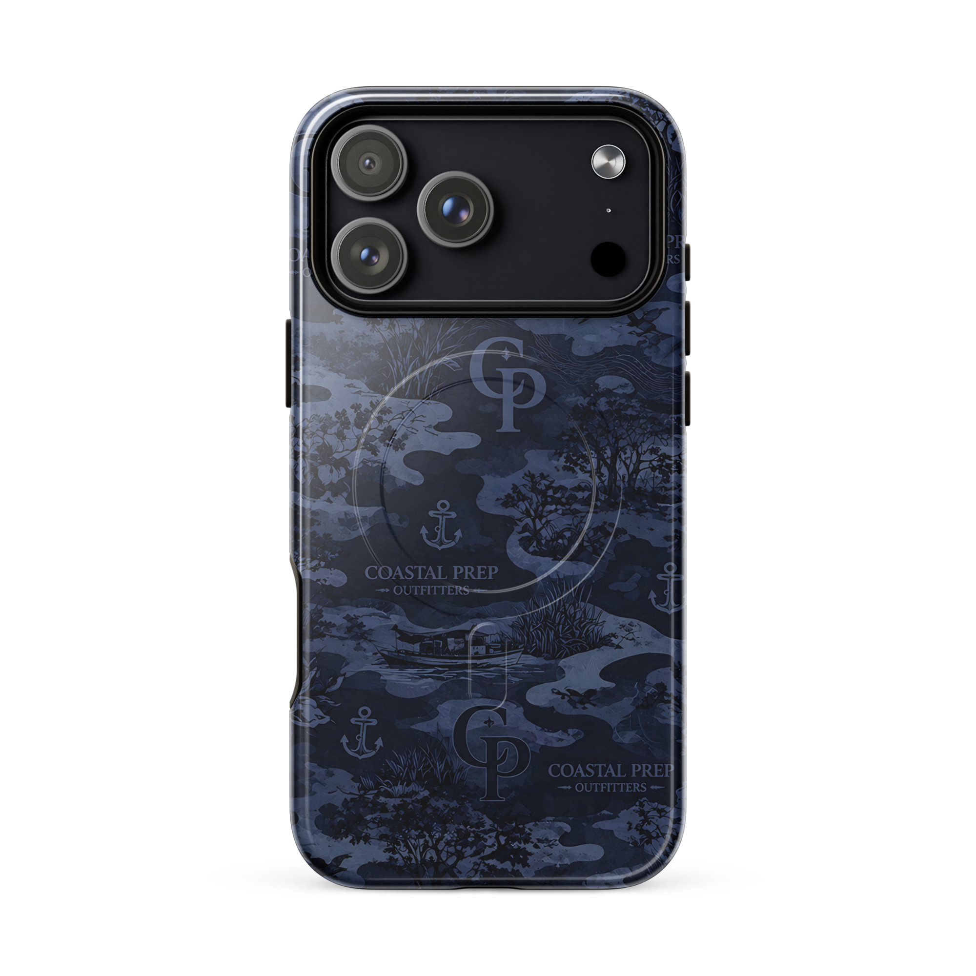 Coastal Prep Outfitters “Coastal Camo” MagSafe® tough case for iPhone®