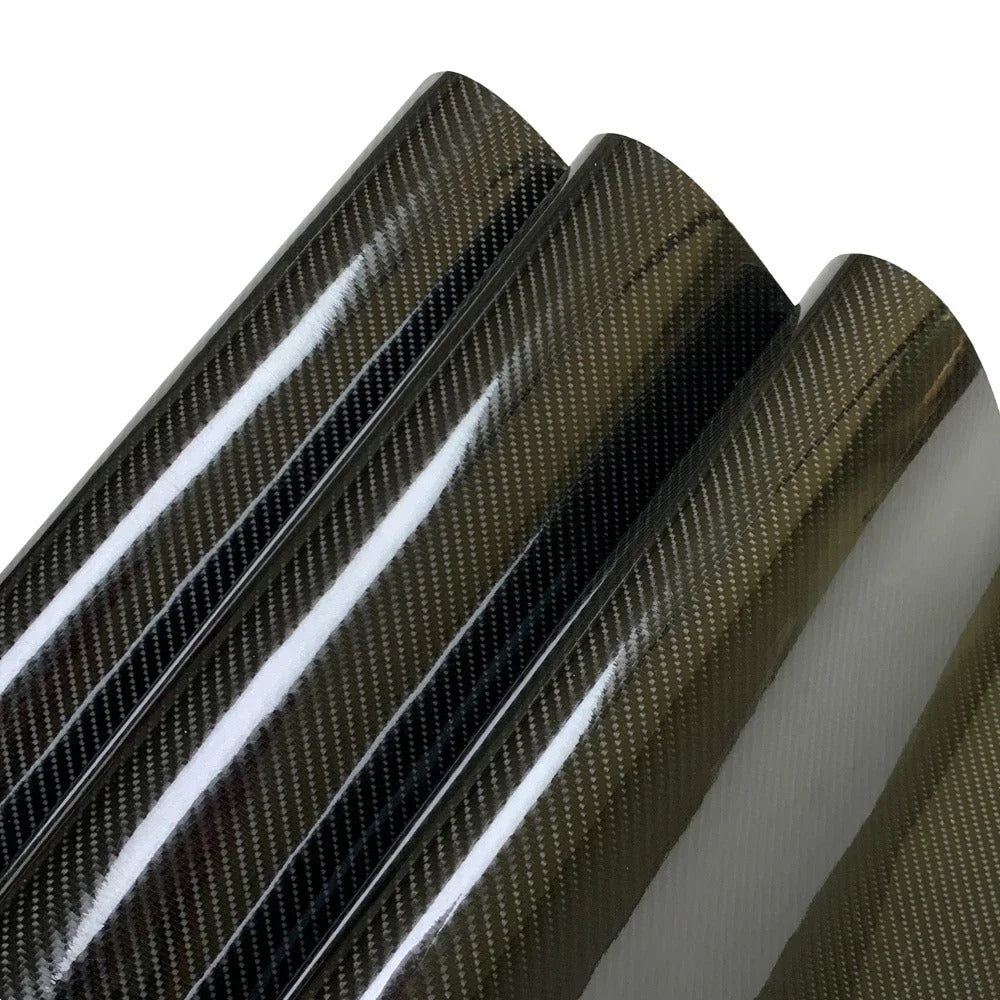 High Glossy 5D Carbon Fiber Wrapping Vinyl Film Motorcycle Wrap Vinyl Roll Tablet Stickers Decals Auto Accessories Wrapping Vinyl Film Motorcycle Tablet Car Styling High Gloss Carbon Fiber Automotive Vinyl Wrap Auto Accessories Car Styling