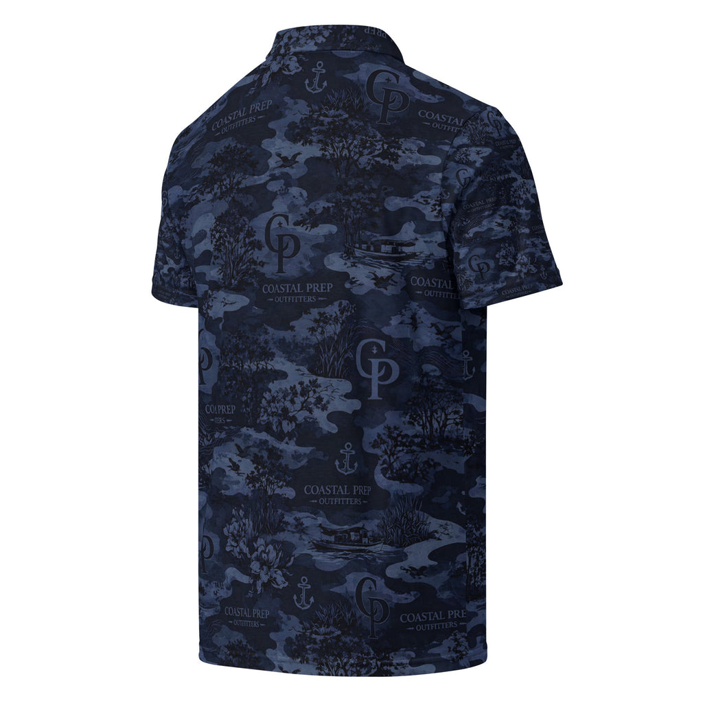 Coastal Prep Outfitters “Coastal Camo” Men’s slim fit polo