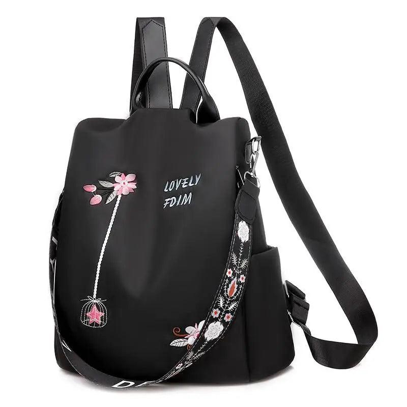 Modern Elegant  Waterproof Women's Backpack Fashionable Anti-theft Women Backpacks Nice Print School Bag High Quality Large Capacity Backpack