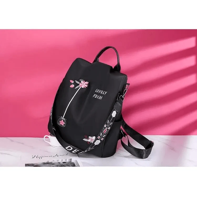Modern Elegant  Waterproof Women's Backpack Fashionable Anti-theft Women Backpacks Nice Print School Bag High Quality Large Capacity Backpack