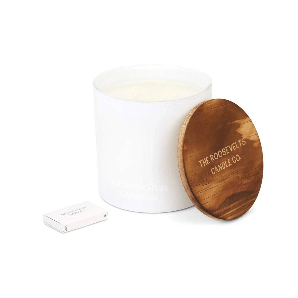 Muir Woods scented candle by The Roosevelts Candle Co.