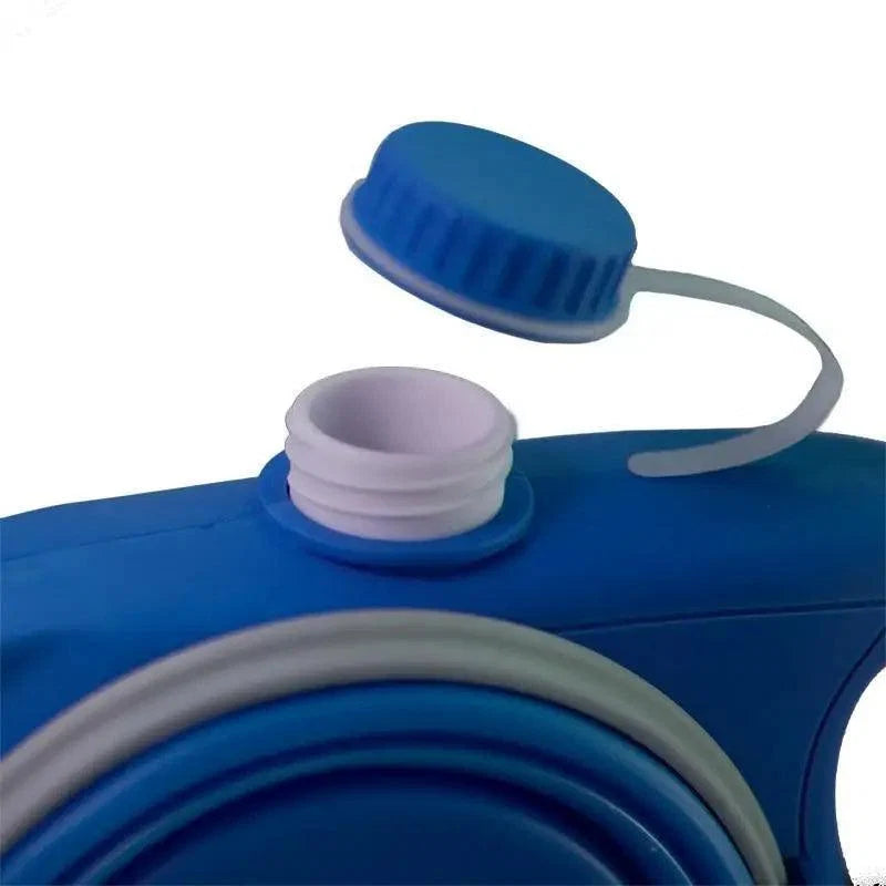 New 3 IN 1 Multifunctional Colorful Pet Leash With Built-in Water Bottle Bowl And Waste Bag Dispenser Modern Design For All Pets