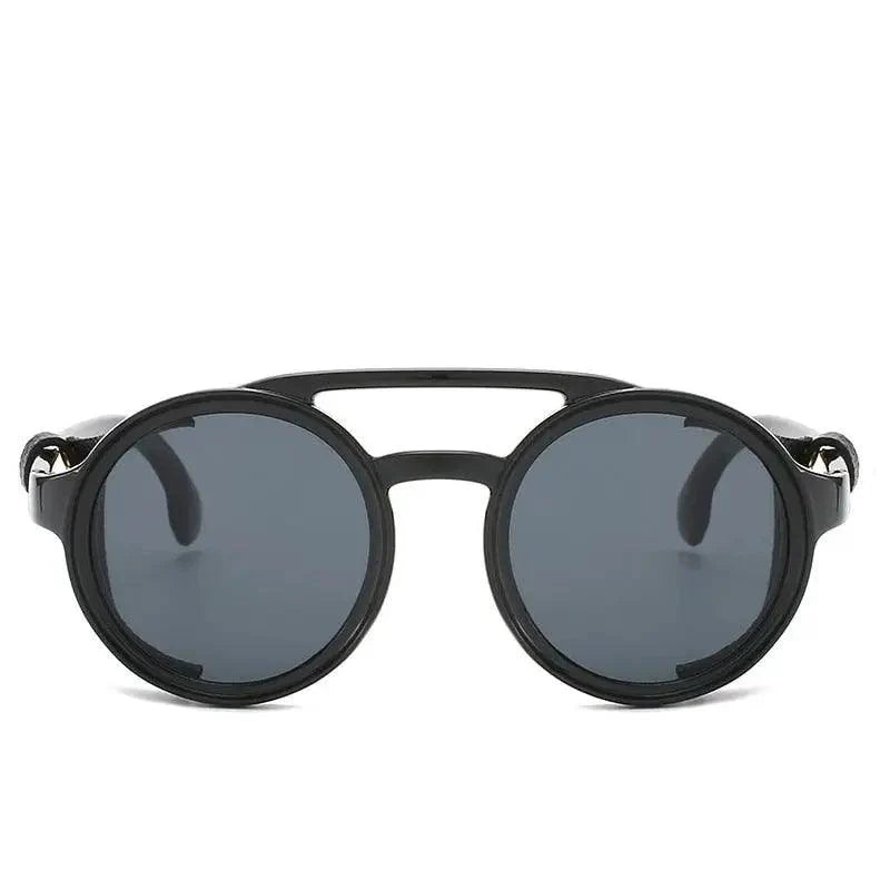 New Retro Sunglasses Unique Design Round Frame Vintage Style Sunglasses UV400 For Men