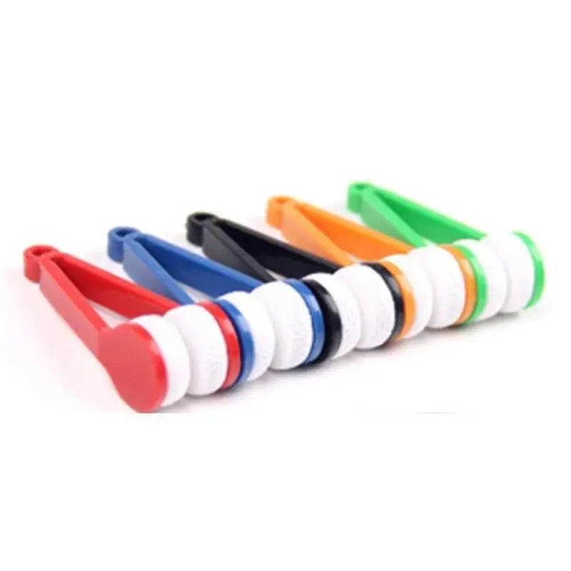 Portable Mini Soft Eye Glasses Lens Cleaning Colorful Brush Cleaner Wipe Microfiber Spectacles Eyeglass Eyewear Cleaner