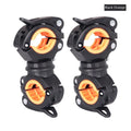 Bicycle Light Bracket Bike Lamp Holder LED Headlight Pump Stand Quick Release Mount 360 Degree Rotatable Universal Flashlight Mount Holder Mount Bicycle Mounting Bracket Flashlight Holder