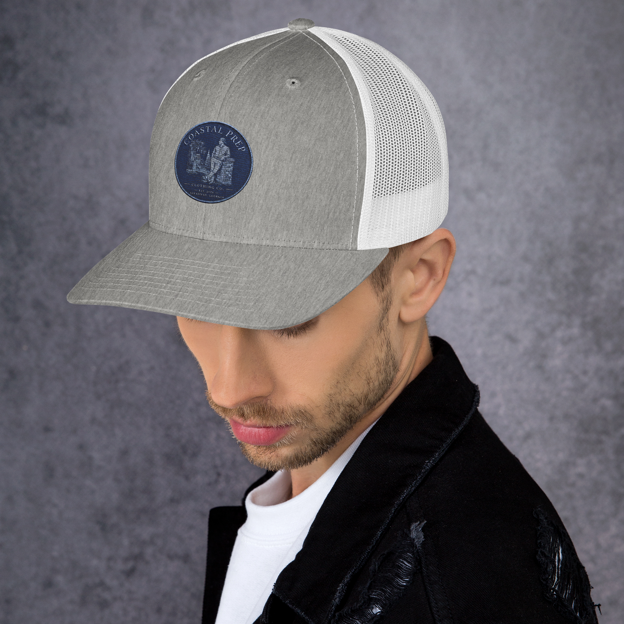 Coastal Prep Outfitters “Original Coastal Roots” Trucker Cap