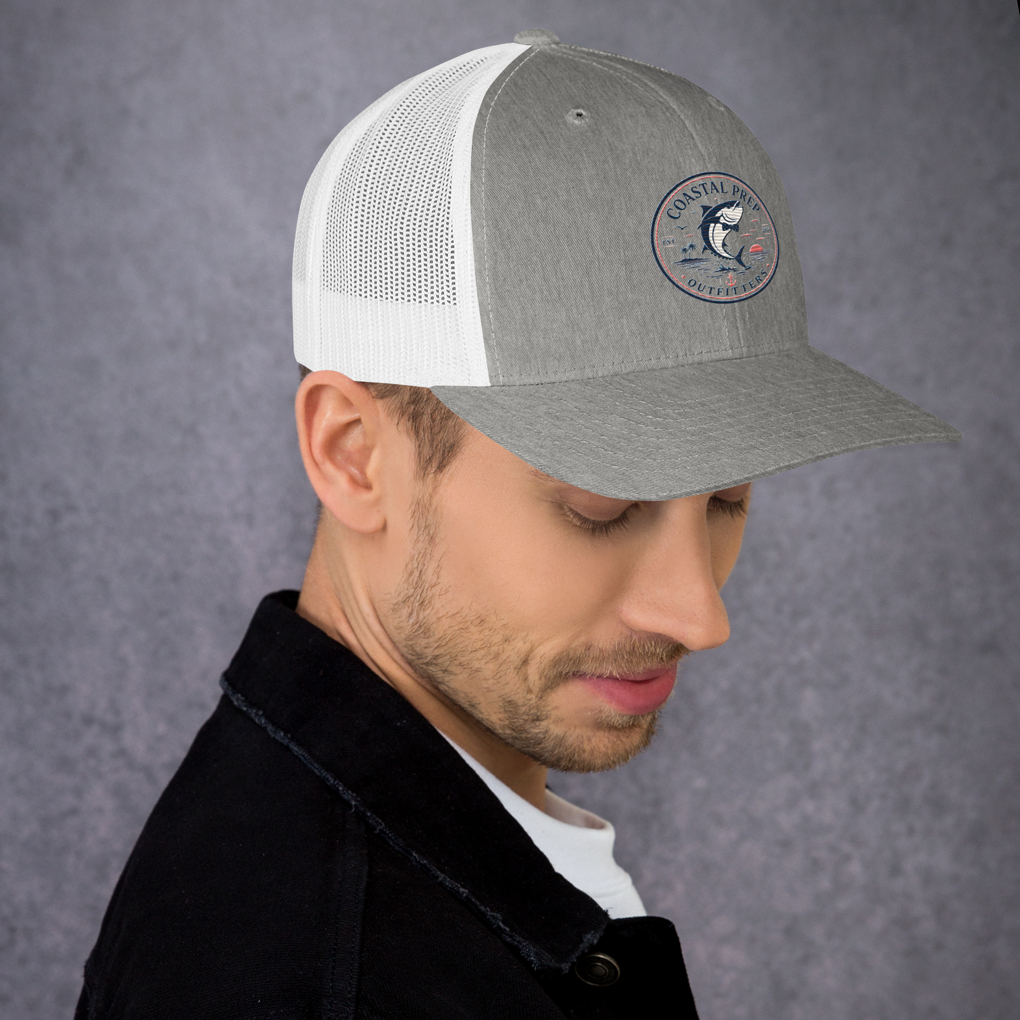 Coastal Prep Outfitters “Bow-Tie Tuna” Trucker Cap